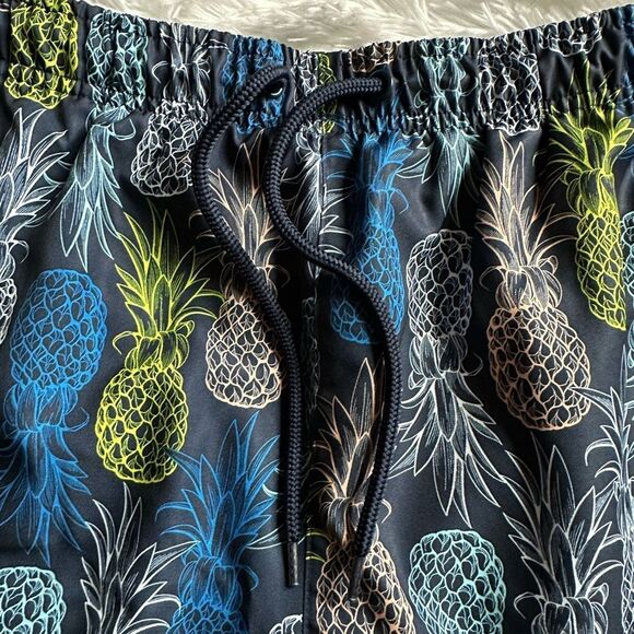 DSG Lifestyle Shorts Training Athletic Pineapple Loose Fit Swim New Mens Size 2X - Picture 3 of 11